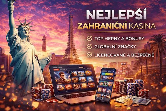 Objevte svět zahraničních online casin výhody, nabídka a bezpečnost